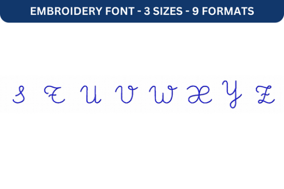 Little Days Font Upper S to Z