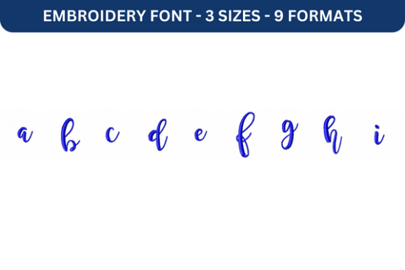 Magnolia Sky Font Lower a to I