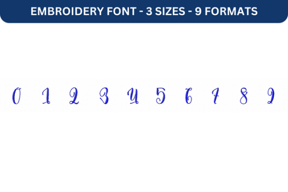 Melany Script Font Number 0 to 9 Review