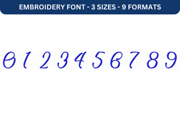 Review: Lovely Home Font Number 0 to 9
