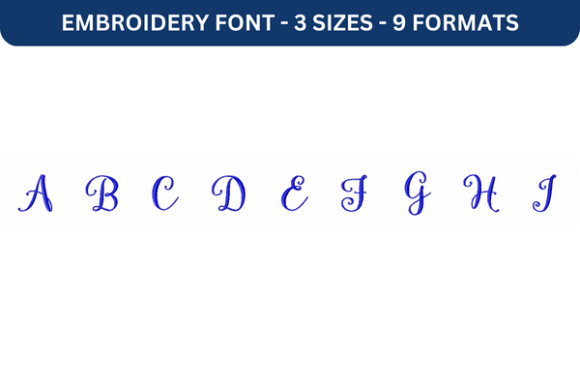 Storybook Font Upper a to I